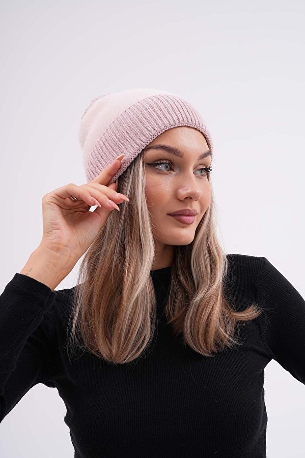 Peluş Ponponlu Bere - 4