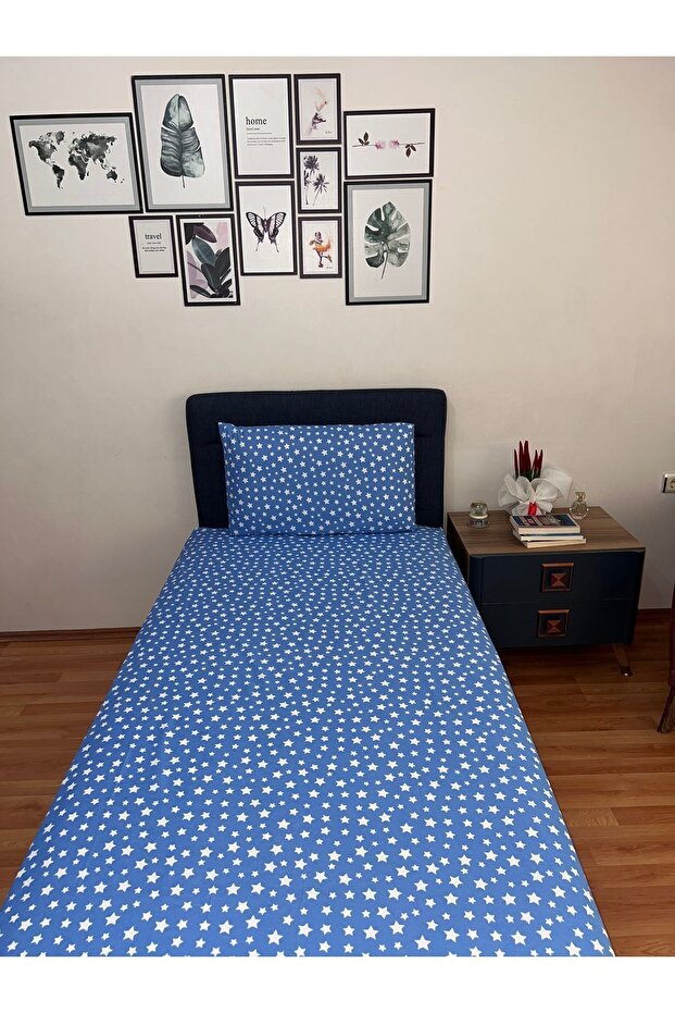 Single Elastic Padded Bed Sheet - 2