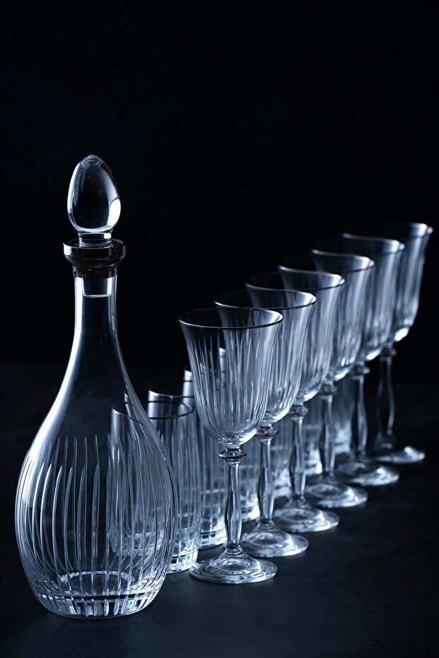 Louisa Silver 13 Parça Bardak Seti - 1