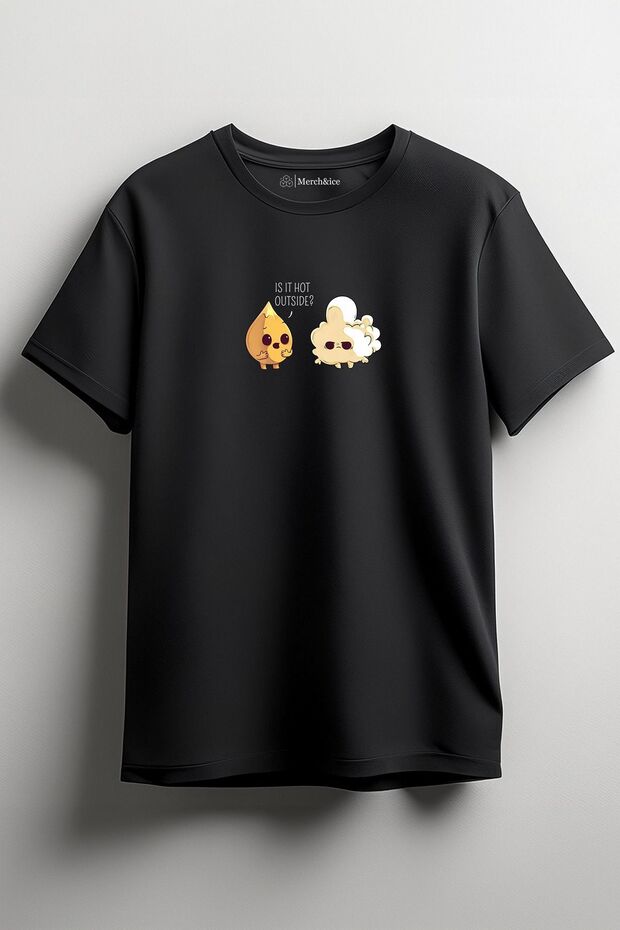 Hot Corn Front Printed Unisex T-Shirt - Is It Hot Outside?