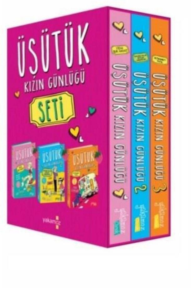Üşütük Kızın Günlüğü Seti (3 Kitap) Kokulu Ayraçlı -yakamoz - 1