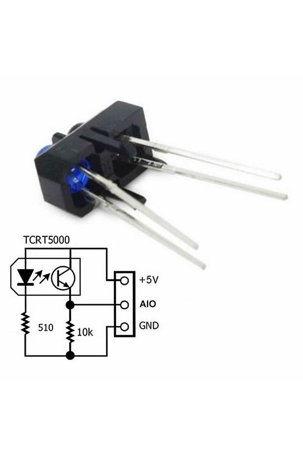 Tcrt5000 Ir Kızılötesi Engel Algılama Sensörü Infrared Yakınlık Mesafe Yansıma Optik Sensör Sumo - 3