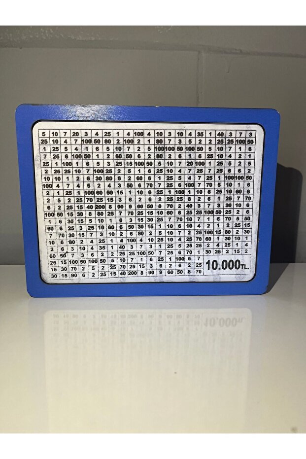 10,000 Tl Target Piggy Bank