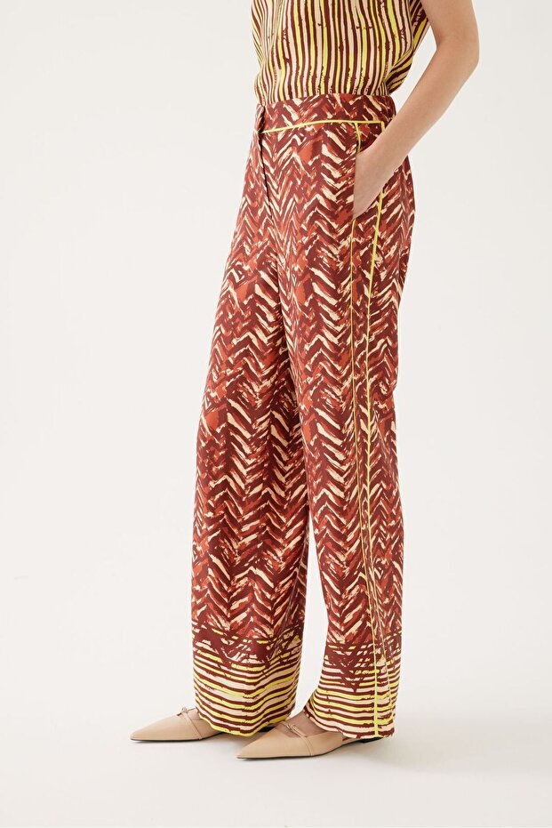 Intricate Patterned Trousers - 4
