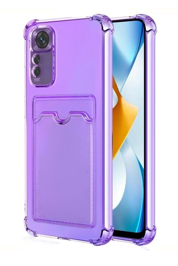 Case for Xiaomi 12t Pro Case Shock Absorbing Corner Protection Silicone Cover with Card Holder Wallet