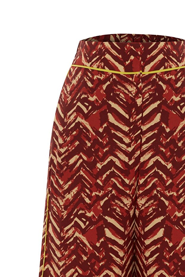 Intricate Patterned Trousers - 6