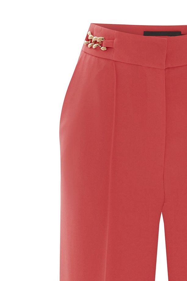 Gold Zincir Detaylı Pantolon - 8