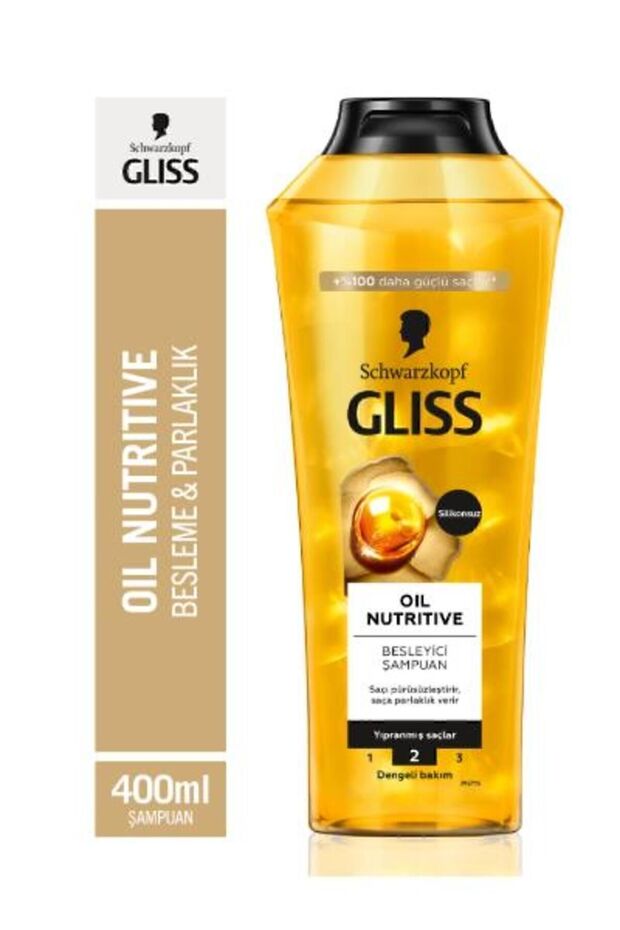 Oil Nutritive Şampuan 400ml x 3 + Saç Kremi 360ml x 3 - 2