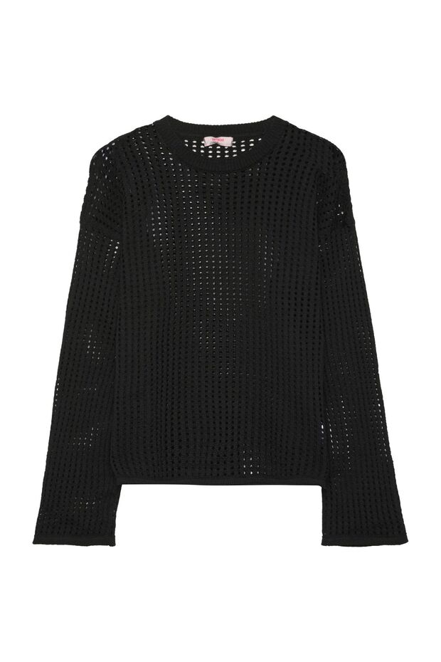 İnce Ajur Triko Siyah - 2