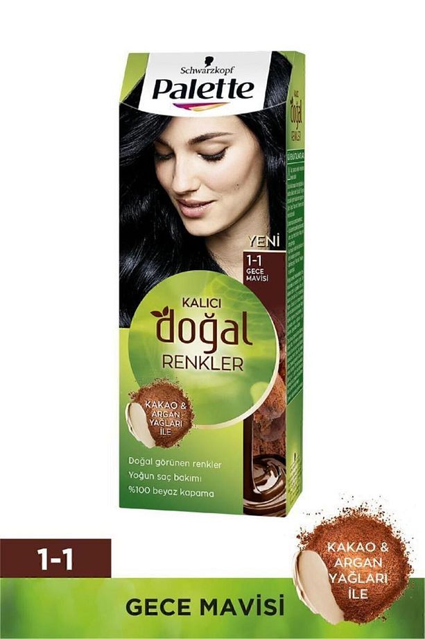 Kalıcı Doğal Renkler 1-1 Gece Mavisi X 2 Adet - 2