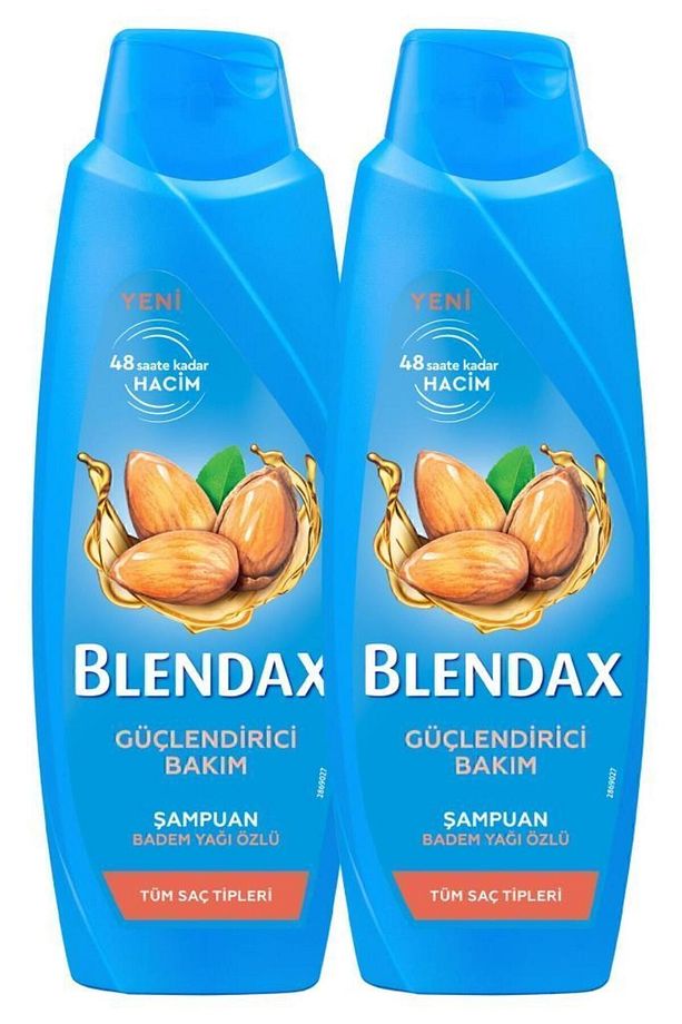 Güçlendirici Bakım Badem Yağı Özlü Şampuan 500 ml X 2 Adet - 2