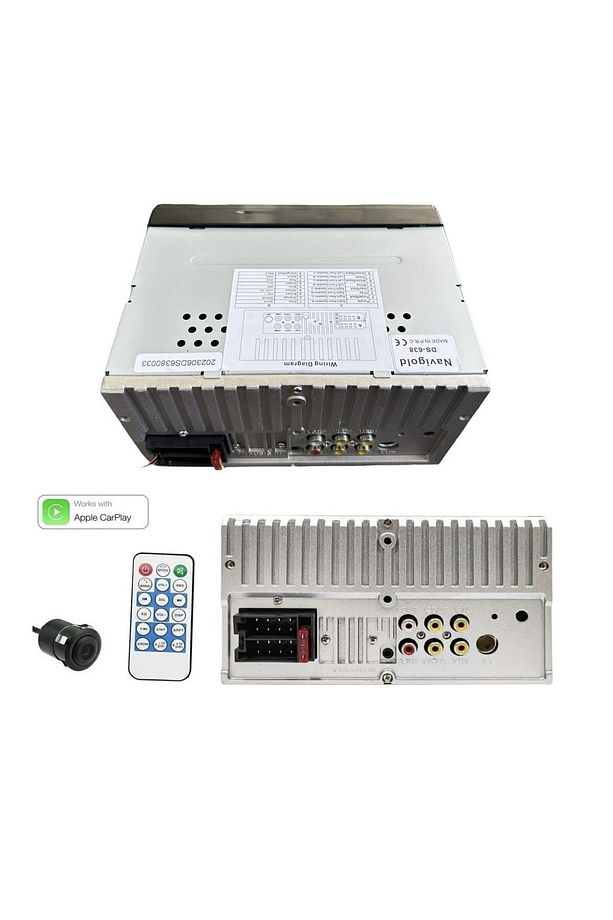 Ds-7250 Car Playli Double Teyp (ANDROİD DEGİL)uyumlu 7'' Inch Bluetooth- Çift Usb 4x55w Kamera - 3