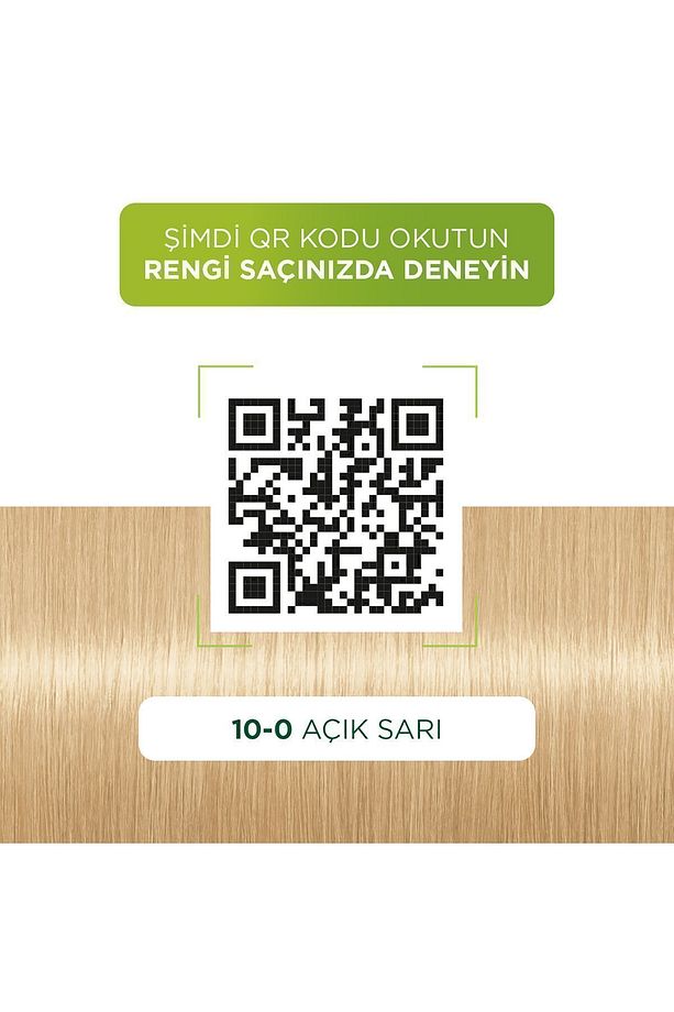 Kalıcı Doğal Renkler 10-0 Açık Sarı - 2