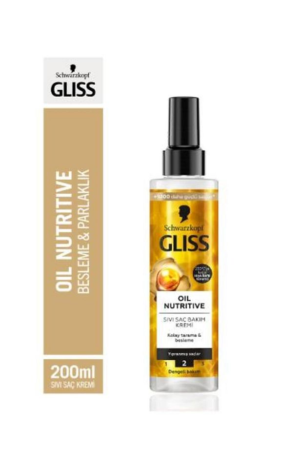 Oil Nutritive Şampuan 400ml x2 + Saç Kremi 360ml x2+ Sıvı Saç Kremi 200 ml x2 - 8