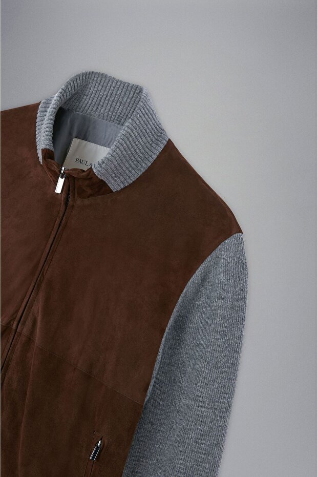 MEN'S ZIPPED PULLOVER C.W. WOOL - 6