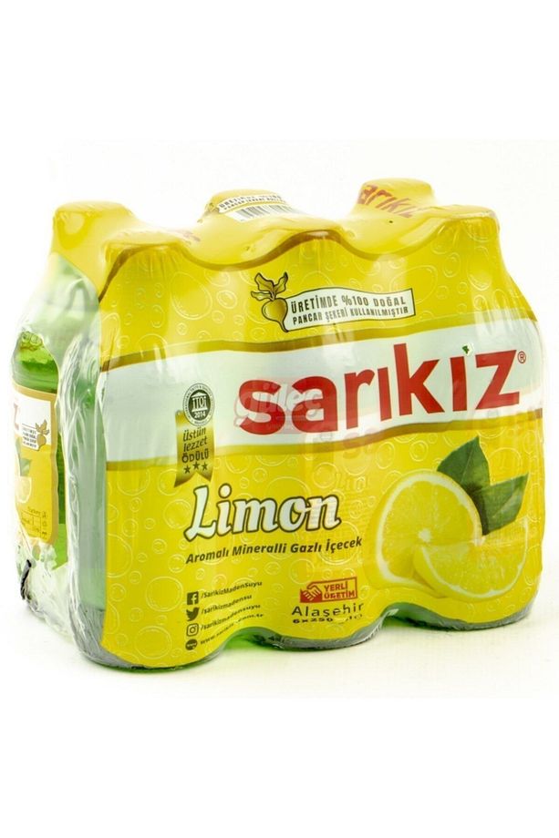Limon Aromalı Soda 250 ml x 24 Adet - 1
