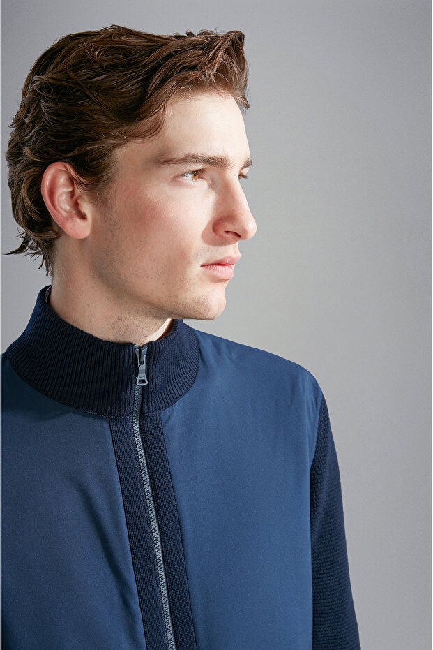 MEN'S ZIPPED PULLOVER C.W. WOOL - 3