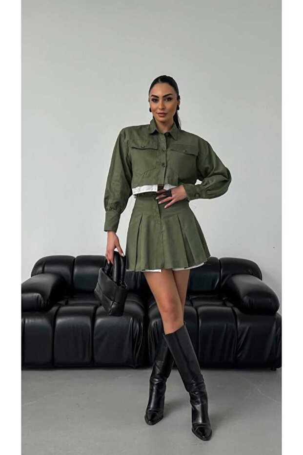 Skirted Suit Set - 1