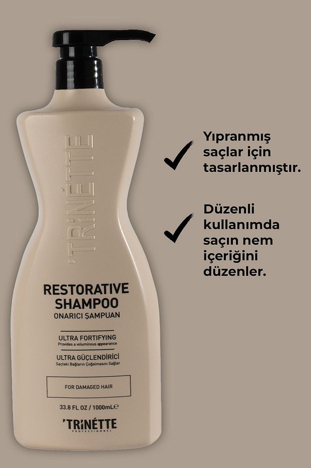 Yıpranmış Saçlar Için Onarıcı Şampuan 1000ml - 4