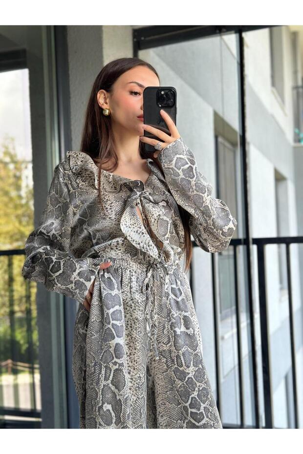 Patterned Snakeskin Set - 1