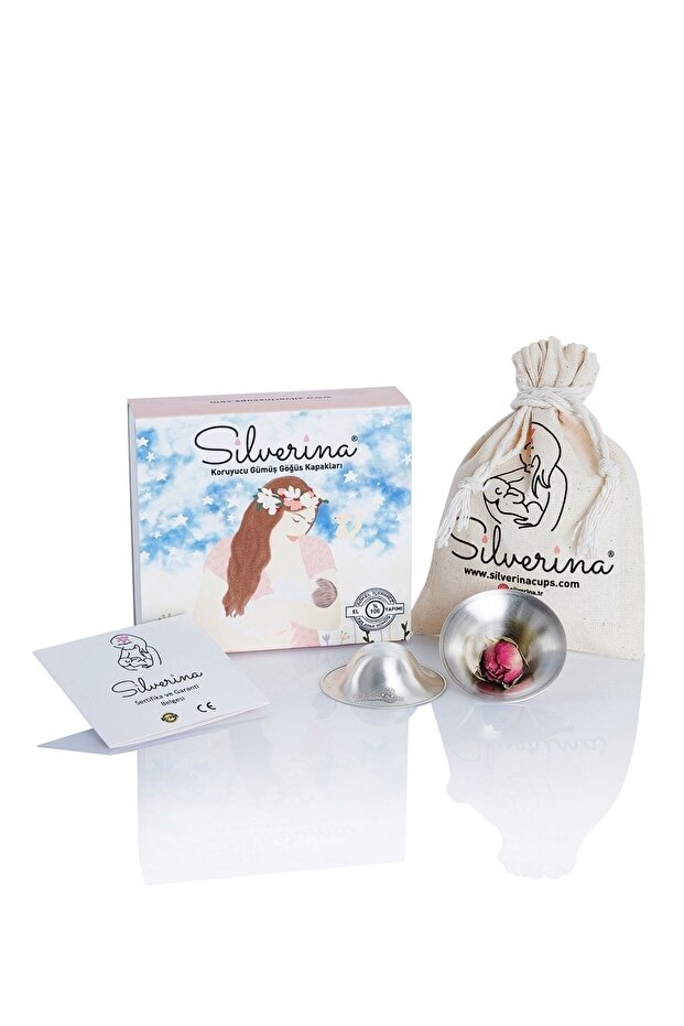 ® غطاء صدر فضي واقي - 1