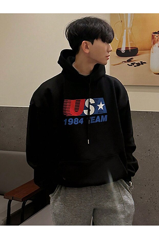 Specially Designed Usa Printed Sweatshirt