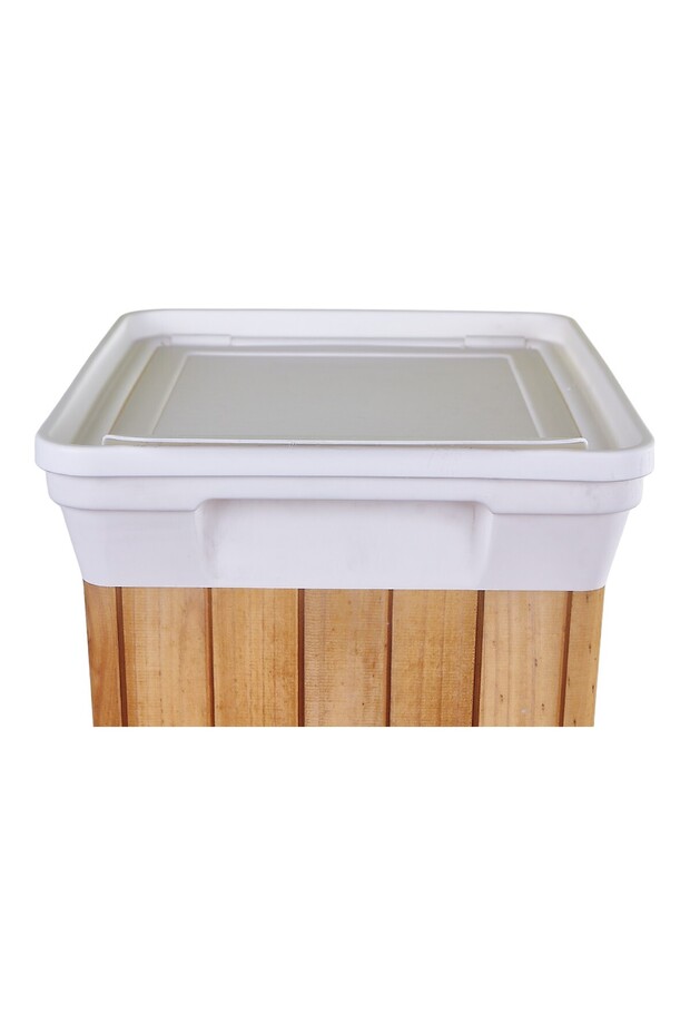 Trashbın Wood 10 l Çöp Kovası - 2