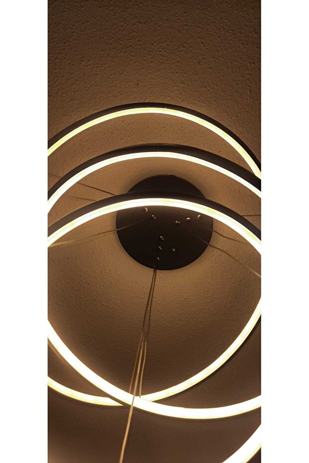 Led Avize Sarkıt 3renk - Pamir 60 Cm - 6