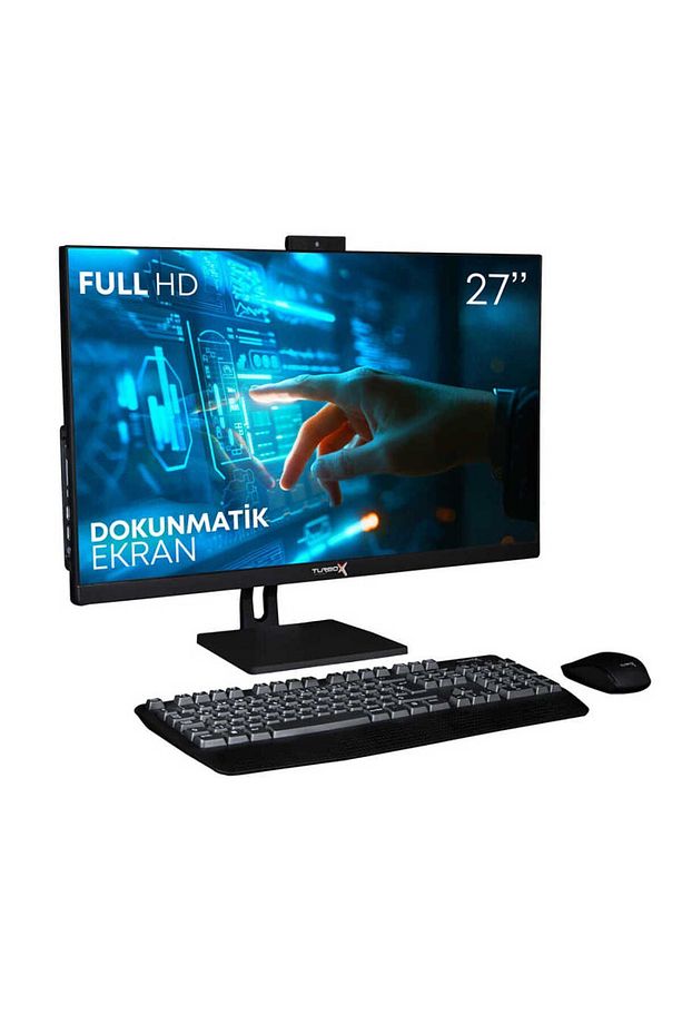 TAx1343 i5 4440 16GB Ram 512GB SSD 27 inç Full HD Dokunmatik BT Webcam WiFi All in One PC - 1