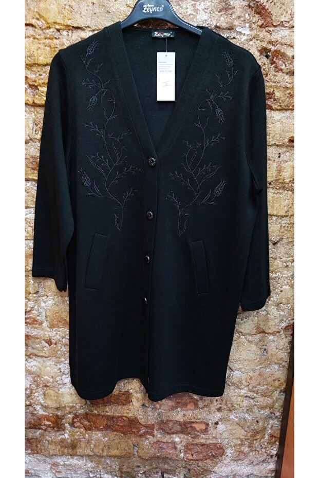 Anne Çelik Örme Hırka - 1