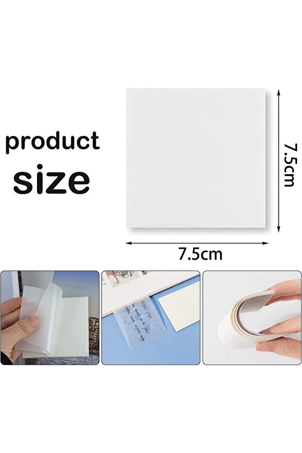 Şefaf Not Kağıdı Post It - 1