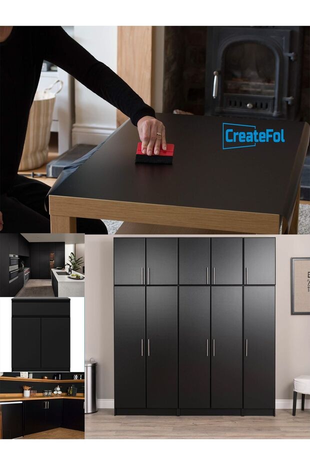 Yapışkanlı Folyo Mutfak Dolap Ve Mobilya Kaplama Folyosu 122CM X 7 METRE - 3