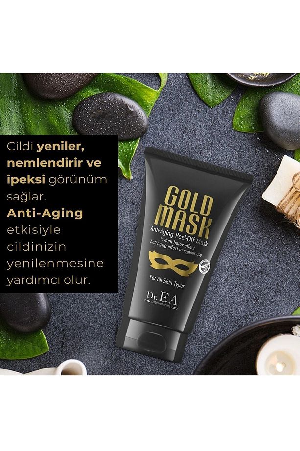 Soyulabilir Altın Maske - Sivilce Ve Yaşlanma Karşıtı 75 ml - 2