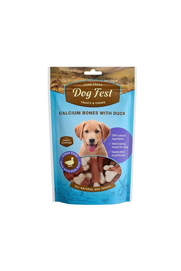 Calcium Bones with Duck, 90g
