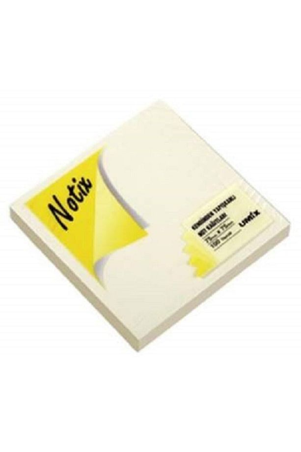 Post It- Pastel Sarı Yapışkanlı Not Kağıdı 100 Yp 75x75 Mm - 1