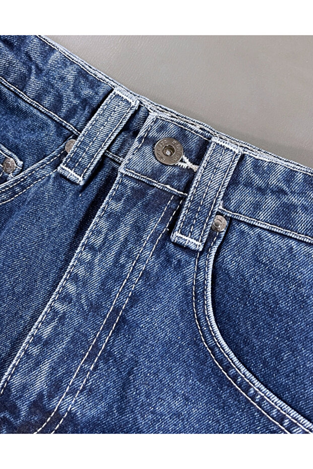 KicKers Kadın Kot Etek - 4