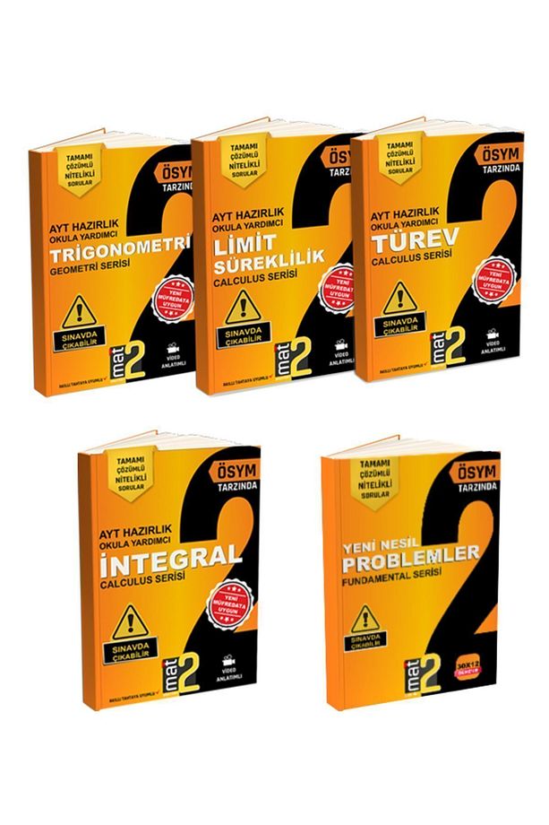 TRİGONOMETRİ,TÜREV,LİMİT,İNTEGRAL,YENİ NESİL PROBLEMLER(DENEME) - 1
