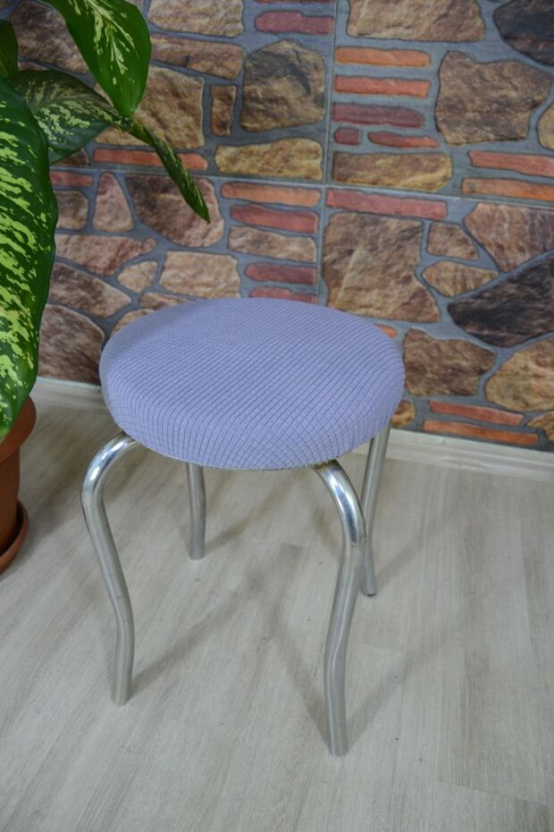 4 Adet Pıtıkare Tabure Örtüsü - 1