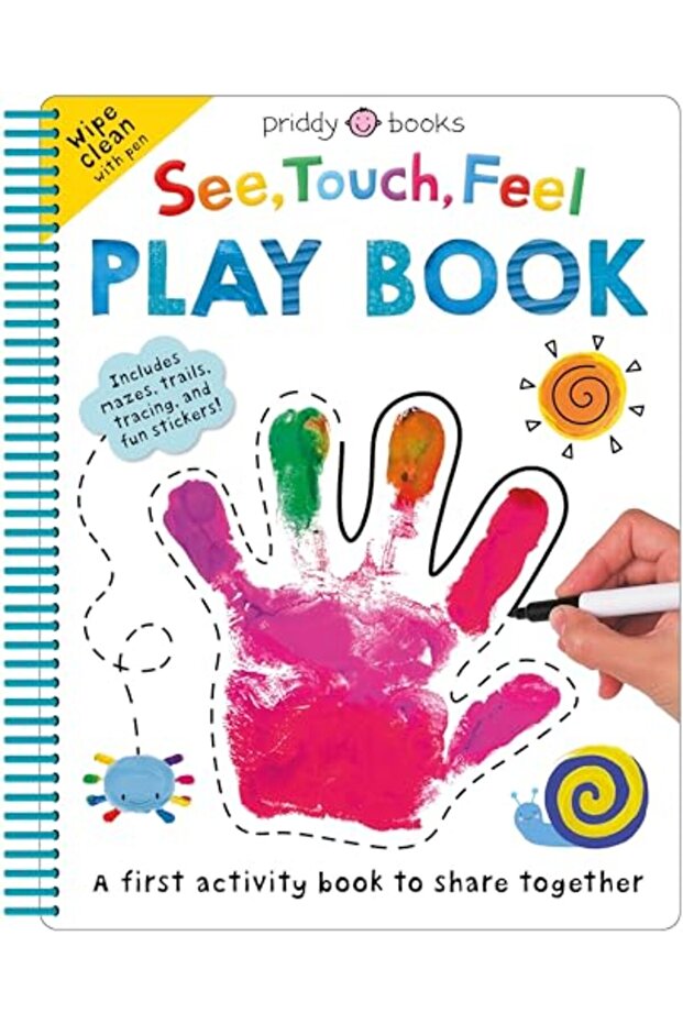 See Touch Feel Play Book