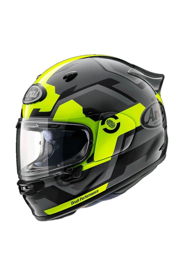 Quantic Face Fluor Yellow Kapalı Kask