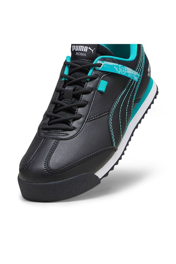 Erkek Sneaker Yürüyüş Ayakkabısı Mapf1 Roma Via Black-spectra Green 30786902 - 3