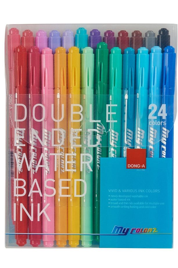 My Color Çift Taraflı (24 Renk Set) - 1
