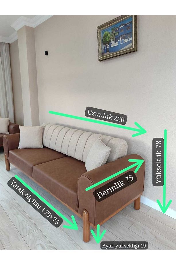 Mimoza Bohem Koltuk Takımı (müşteri evinden) - 5