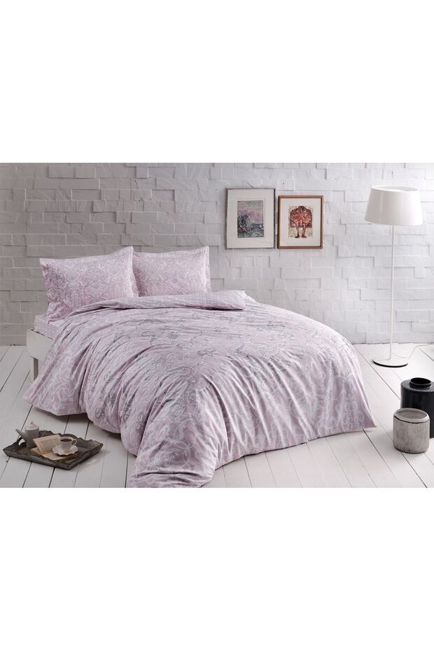 Taç Satin Bedding Set Double