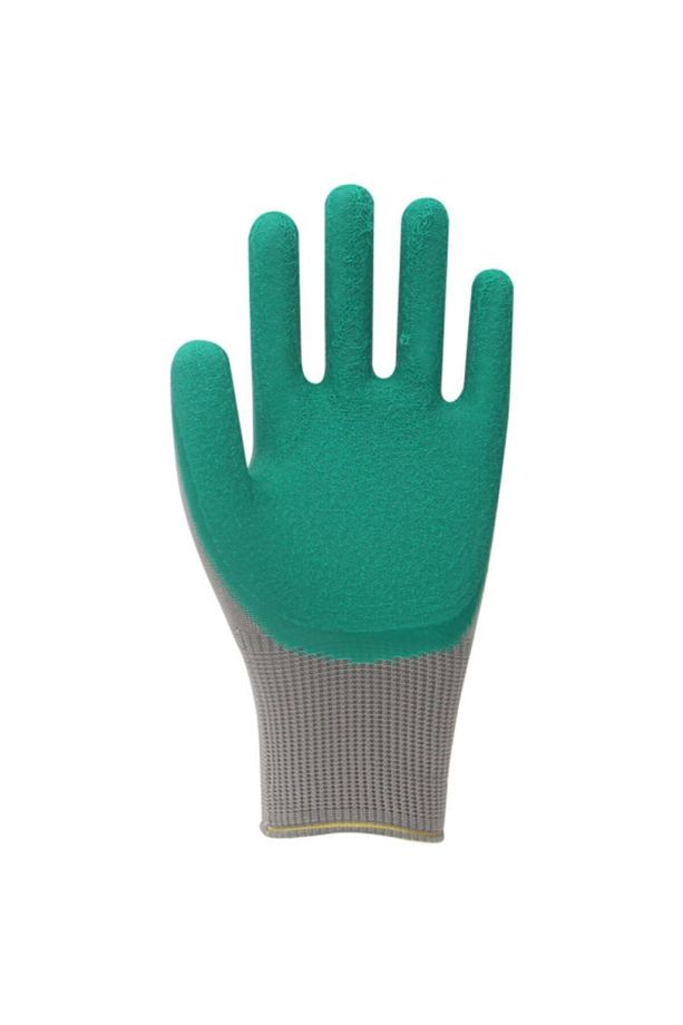 Pl 17 Legend Polyester Örme Lateks Eldiven Yeşil 10 Numara 12 Çift - 2