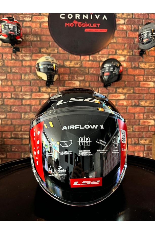 AIRFLOW 2 SİYAH KASK - 3