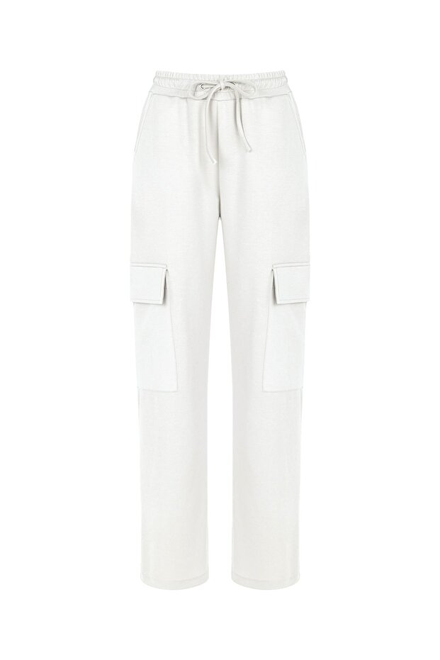 Elastik Belli Kargo Pantolon - 1