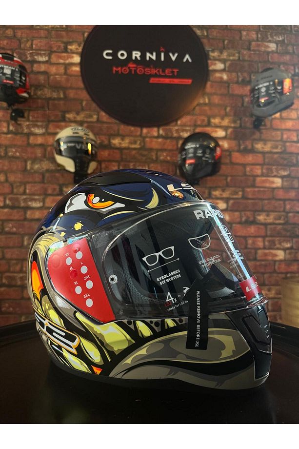 RAPID 2 SPOX MAVİ-GRİ KASK - 2