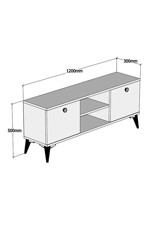 Mobilya 120 Cm Tv Ünitesi Dut - 4