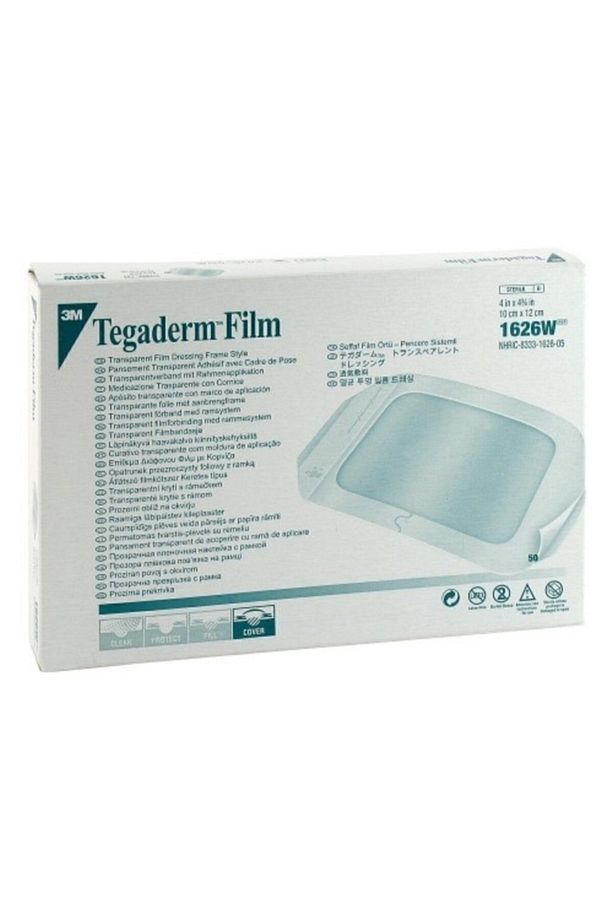 Tegaderm 1626w Şeffaf Pu Yara Örtusu Su Geçirmez 10cmx12cm 5 Adet - 2